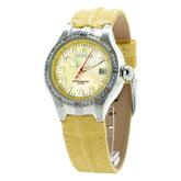 Chronotech Yellow Leather Watch -   -  Chronotech.